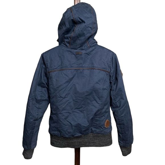 Naketano Womens Full Zip Hooded Jacket Small - Picture 3 of 4